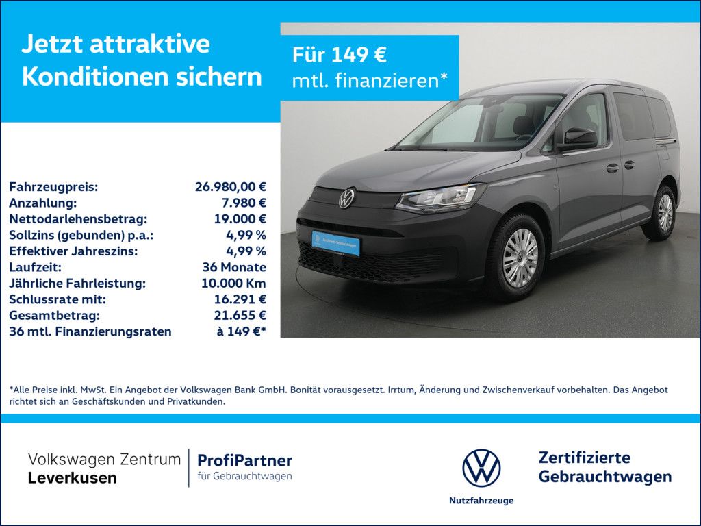 VW Caddy bei Gebrauchtwagen.expert - Hauptabbildung VW Caddy bei Gebrauchtwagen.expert - Hauptabbildung
