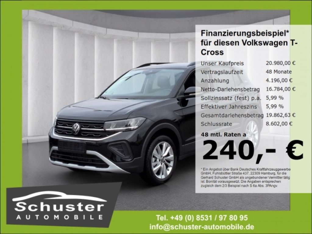 VW T-Cross bei Gebrauchtwagen.expert - Hauptabbildung VW T-Cross bei Gebrauchtwagen.expert - Hauptabbildung