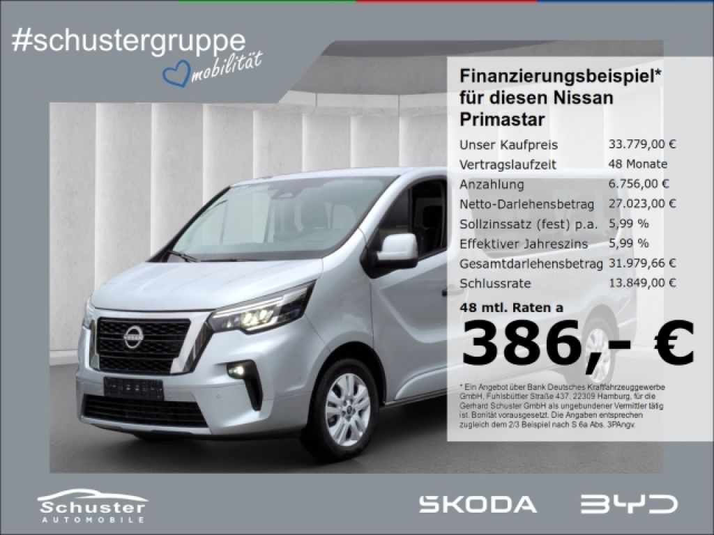 Nissan Primastar bei Gebrauchtwagen.expert - Hauptabbildung Nissan Primastar bei Gebrauchtwagen.expert - Hauptabbildung