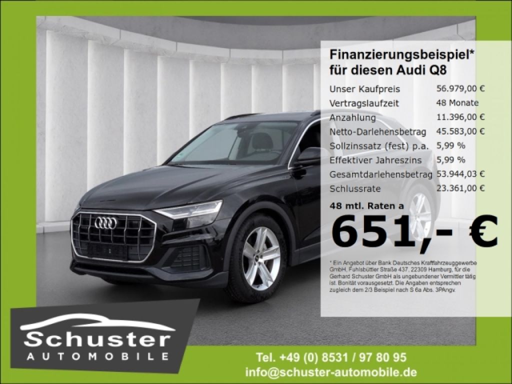 Audi Q8 bei Gebrauchtwagen.expert - Hauptabbildung Audi Q8 bei Gebrauchtwagen.expert - Hauptabbildung