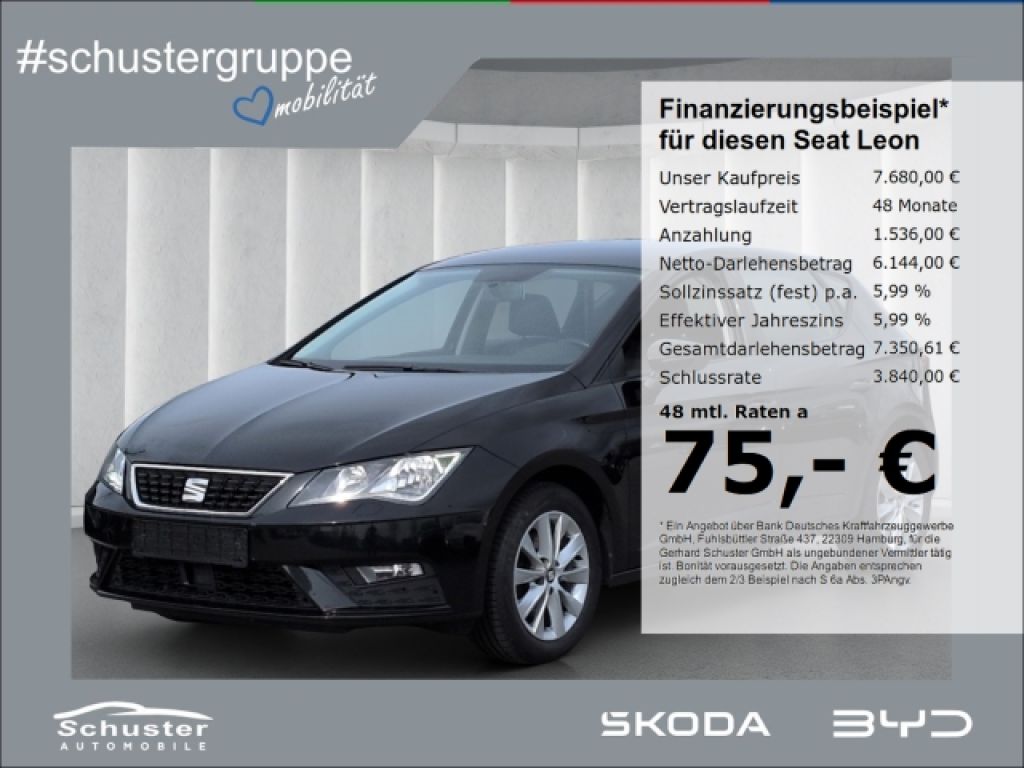 Seat Leon bei Gebrauchtwagen.expert - Hauptabbildung Seat Leon bei Gebrauchtwagen.expert - Hauptabbildung