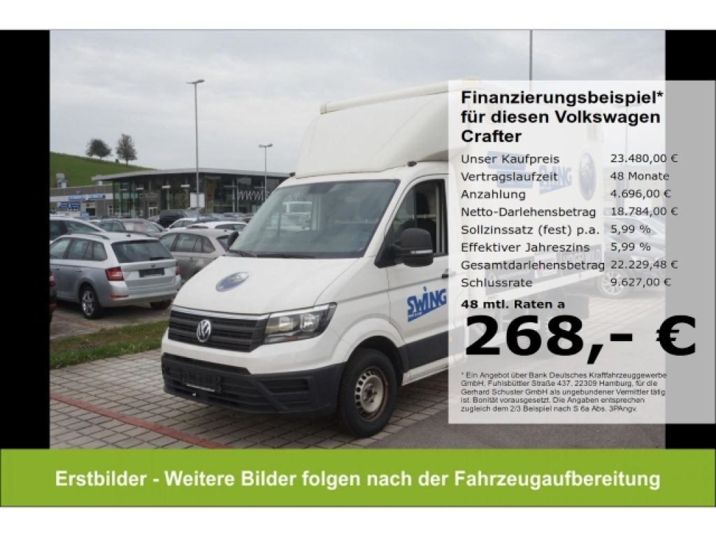 VW Crafter bei Gebrauchtwagen.expert - Hauptabbildung VW Crafter bei Gebrauchtwagen.expert - Hauptabbildung
