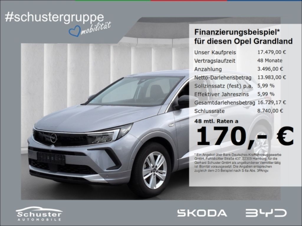 Opel Grandland X bei Gebrauchtwagen.expert - Hauptabbildung Opel Grandland X bei Gebrauchtwagen.expert - Hauptabbildung