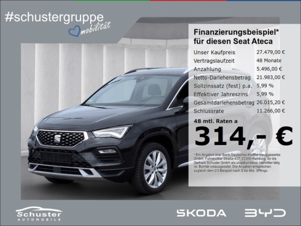 Seat Ateca bei Gebrauchtwagen.expert - Hauptabbildung Seat Ateca bei Gebrauchtwagen.expert - Hauptabbildung