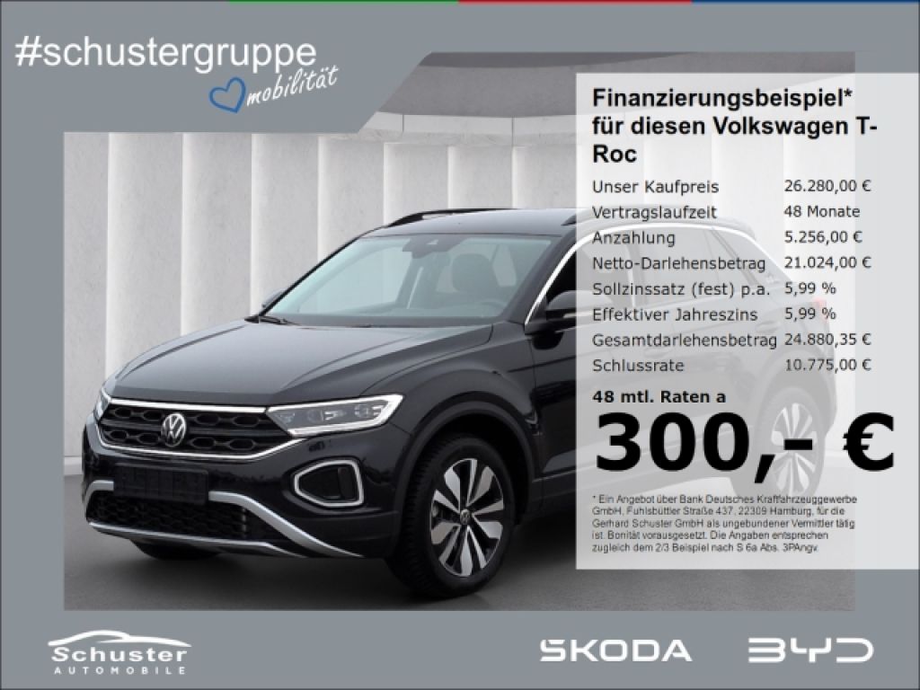 VW T-Roc bei Gebrauchtwagen.expert - Hauptabbildung VW T-Roc bei Gebrauchtwagen.expert - Hauptabbildung