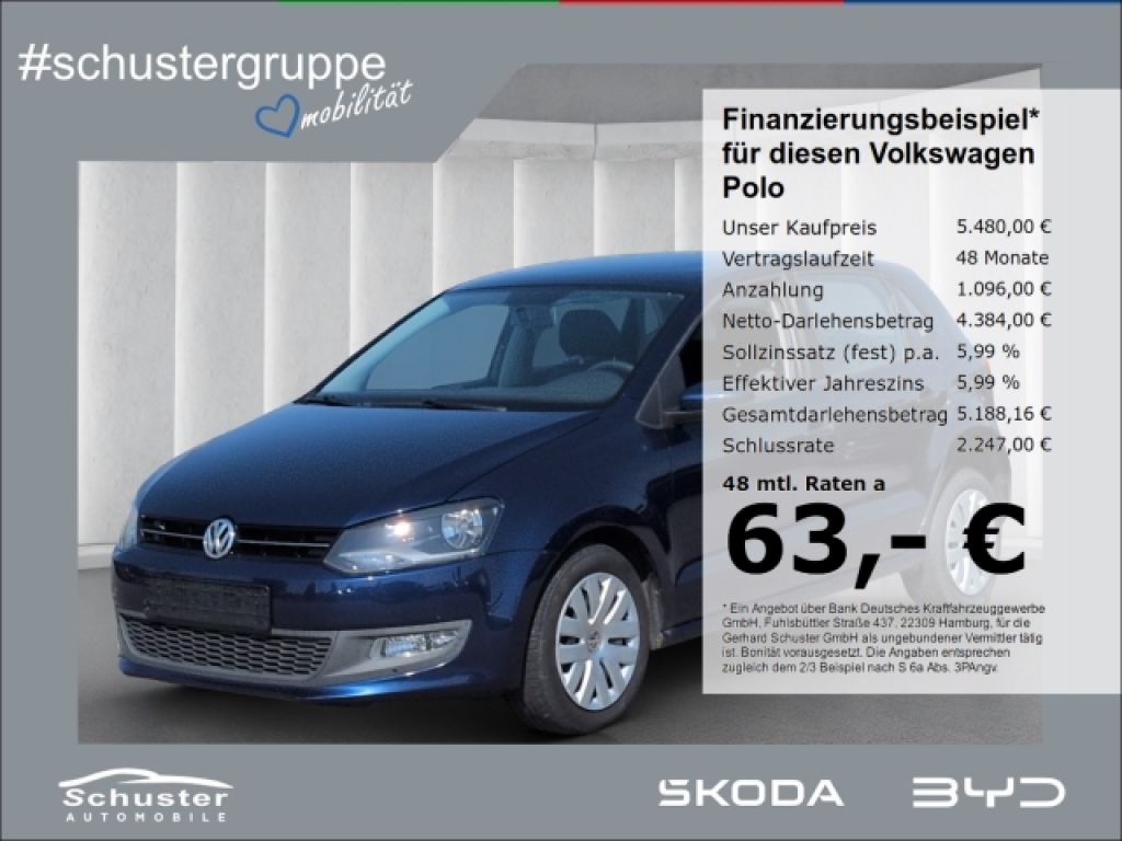 VW Polo V bei Gebrauchtwagen.expert - Hauptabbildung VW Polo V bei Gebrauchtwagen.expert - Hauptabbildung