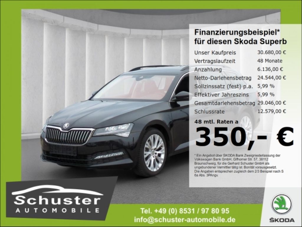 Skoda Superb bei Gebrauchtwagen.expert - Hauptabbildung Skoda Superb bei Gebrauchtwagen.expert - Hauptabbildung