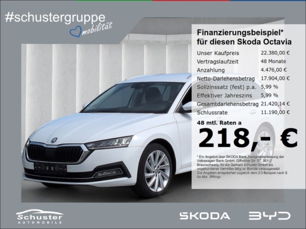 Skoda Octavia bei Gebrauchtwagen.expert - Hauptabbildung Skoda Octavia bei Gebrauchtwagen.expert - Hauptabbildung