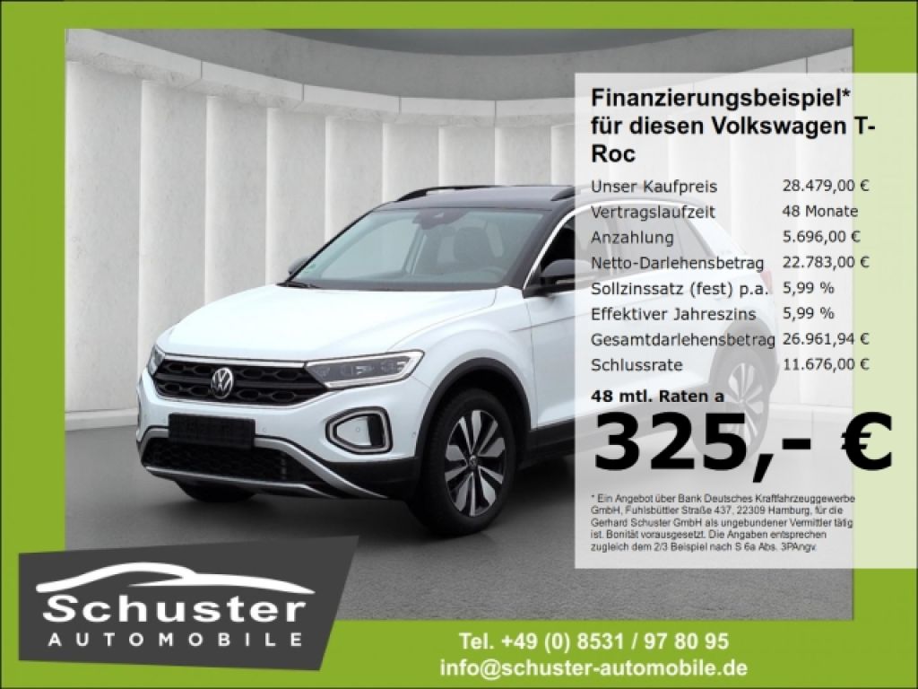 VW T-Roc bei Gebrauchtwagen.expert - Hauptabbildung VW T-Roc bei Gebrauchtwagen.expert - Hauptabbildung