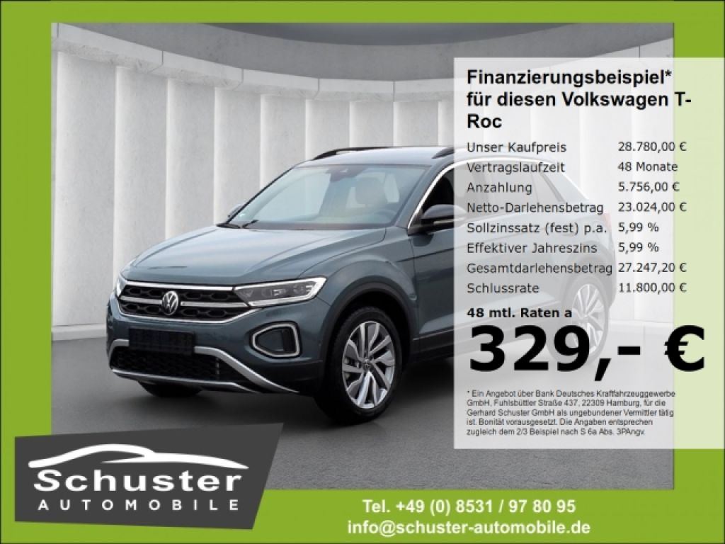 VW T-Roc bei Gebrauchtwagen.expert - Hauptabbildung VW T-Roc bei Gebrauchtwagen.expert - Hauptabbildung
