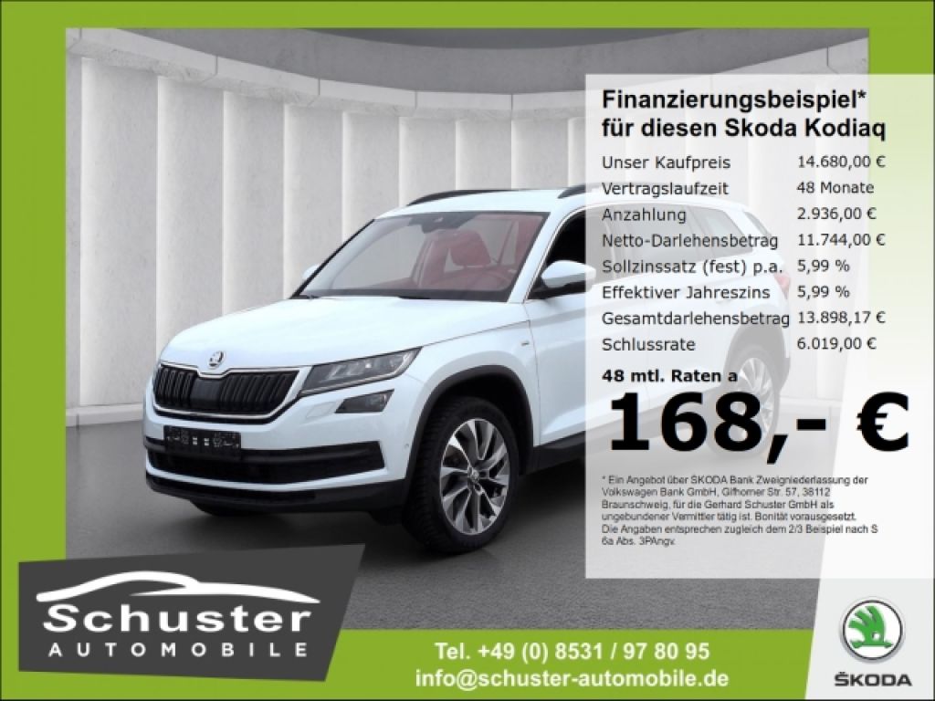 Skoda Kodiaq bei Gebrauchtwagen.expert - Hauptabbildung Skoda Kodiaq bei Gebrauchtwagen.expert - Hauptabbildung