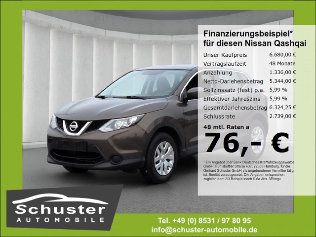 Nissan Qashqai bei Gebrauchtwagen.expert - Hauptabbildung Nissan Qashqai bei Gebrauchtwagen.expert - Hauptabbildung