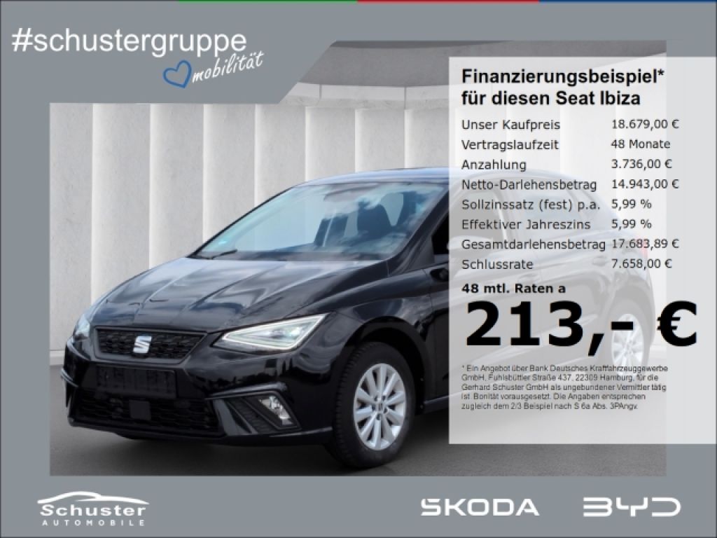 Seat Ibiza bei Gebrauchtwagen.expert - Hauptabbildung Seat Ibiza bei Gebrauchtwagen.expert - Hauptabbildung