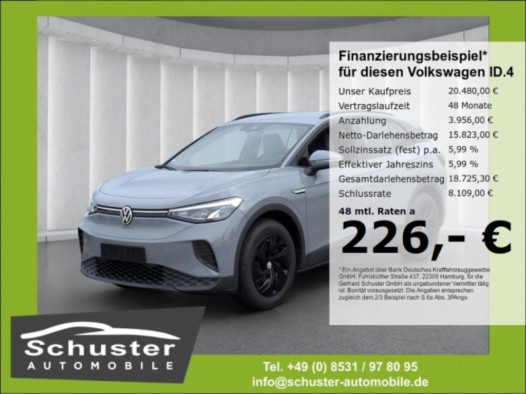 VW ID.4 bei Gebrauchtwagen.expert - Hauptabbildung VW ID.4 bei Gebrauchtwagen.expert - Hauptabbildung