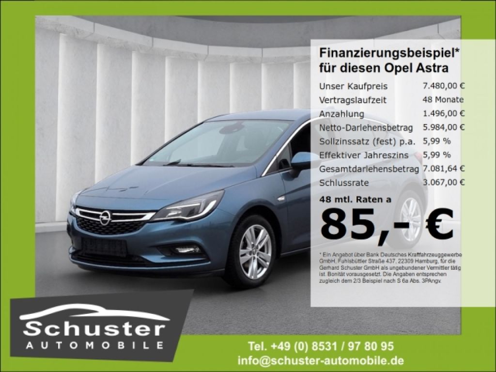 Opel Astra bei Gebrauchtwagen.expert - Hauptabbildung Opel Astra bei Gebrauchtwagen.expert - Hauptabbildung