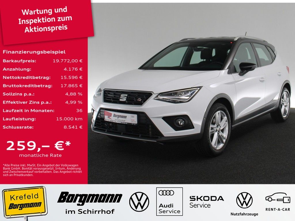 Seat Arona bei Gebrauchtwagen.expert - Hauptabbildung Seat Arona bei Gebrauchtwagen.expert - Hauptabbildung