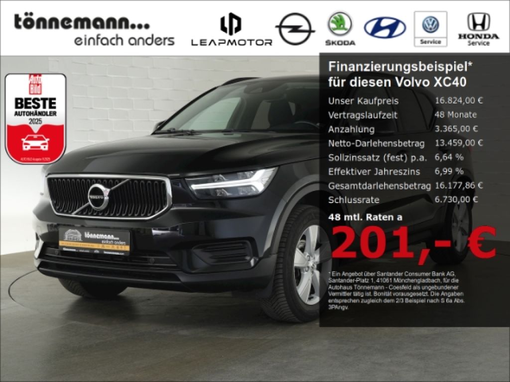 Volvo XC40 bei Gebrauchtwagen.expert - Hauptabbildung Volvo XC40 bei Gebrauchtwagen.expert - Hauptabbildung