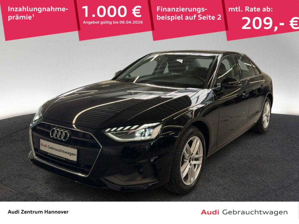 Audi A4 bei Gebrauchtwagen.expert - Hauptabbildung Audi A4 bei Gebrauchtwagen.expert - Hauptabbildung