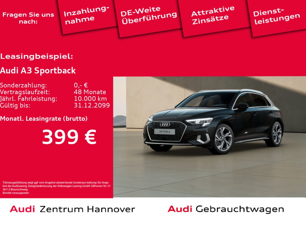 Audi A3 Sportback bei Gebrauchtwagen.expert - Hauptabbildung Audi A3 Sportback bei Gebrauchtwagen.expert - Hauptabbildung