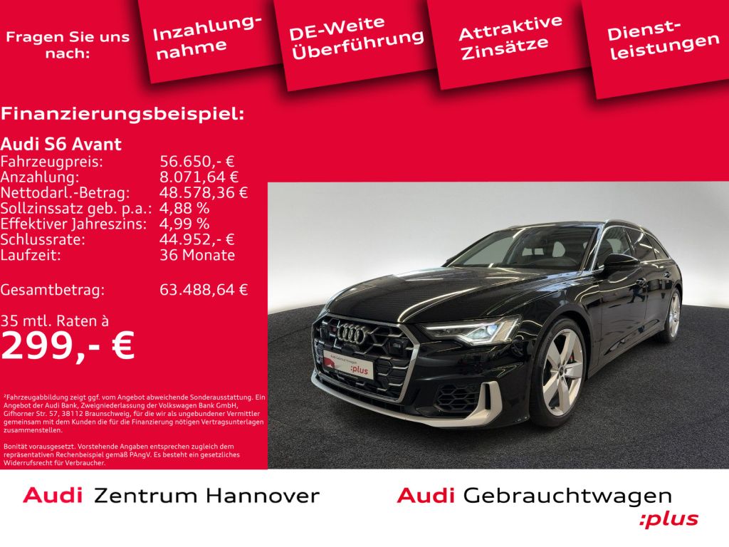 Audi S6 Avant bei Gebrauchtwagen.expert - Hauptabbildung Audi S6 Avant bei Gebrauchtwagen.expert - Hauptabbildung